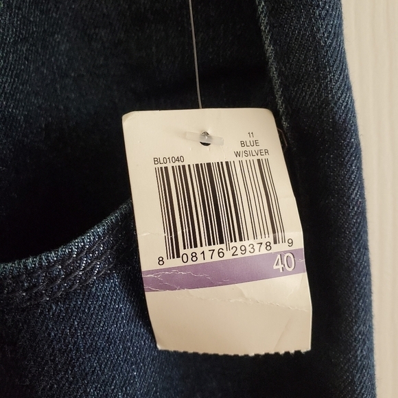 NWT Boot cut black label men's premium jeans size 40 - Picture 6 of 10